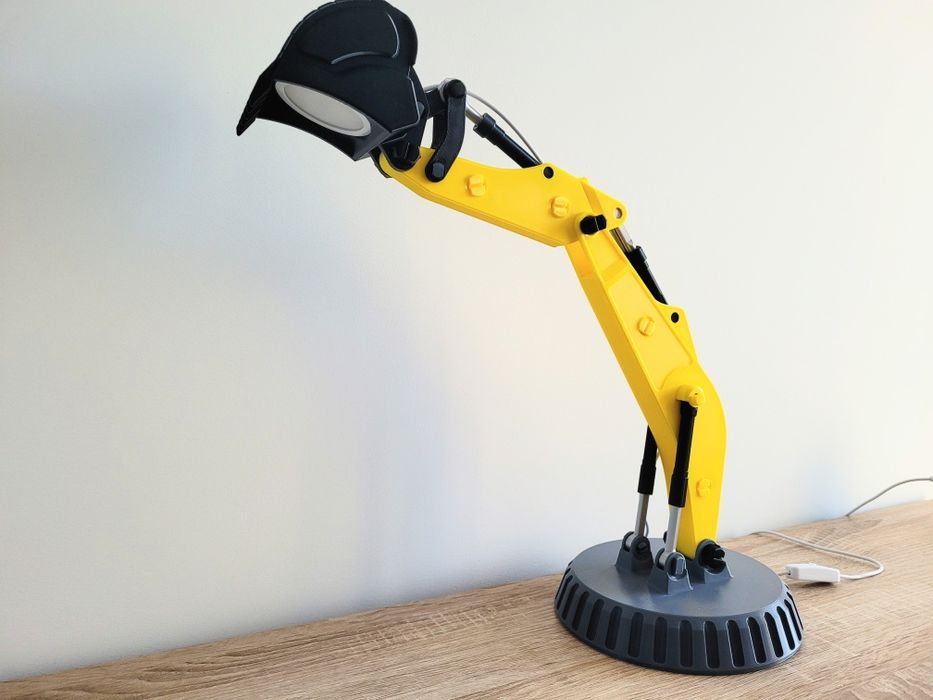 Lampka LED koparka ramię koparki na biurko