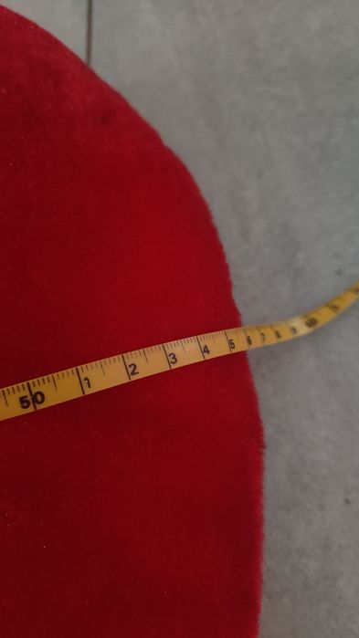 Duża poduszka serce czerwone czerwona