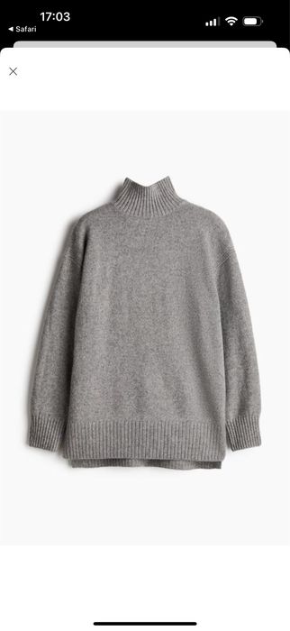 Светр H&M оверсайз, кофта розмір L