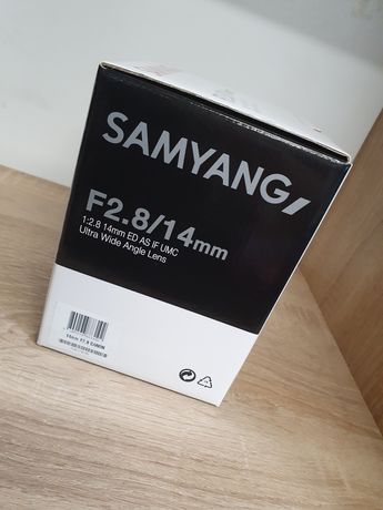 NOWY Obiektyw Samyang EF 14 mm f/2.8 ED AS IF UMC Gwarancja Canon