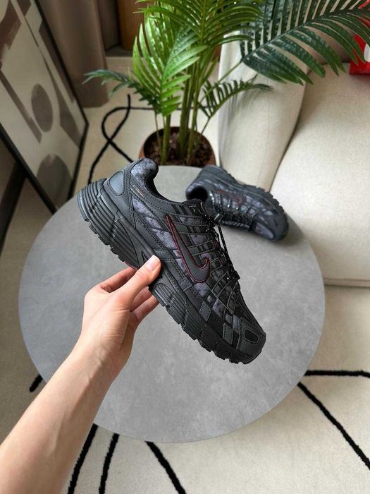 Кросівки Nike P-6000 Black/Burgundy