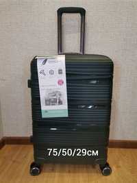 Поліпропілен! Розмір L валіза велика чемодан большой купить в Украине