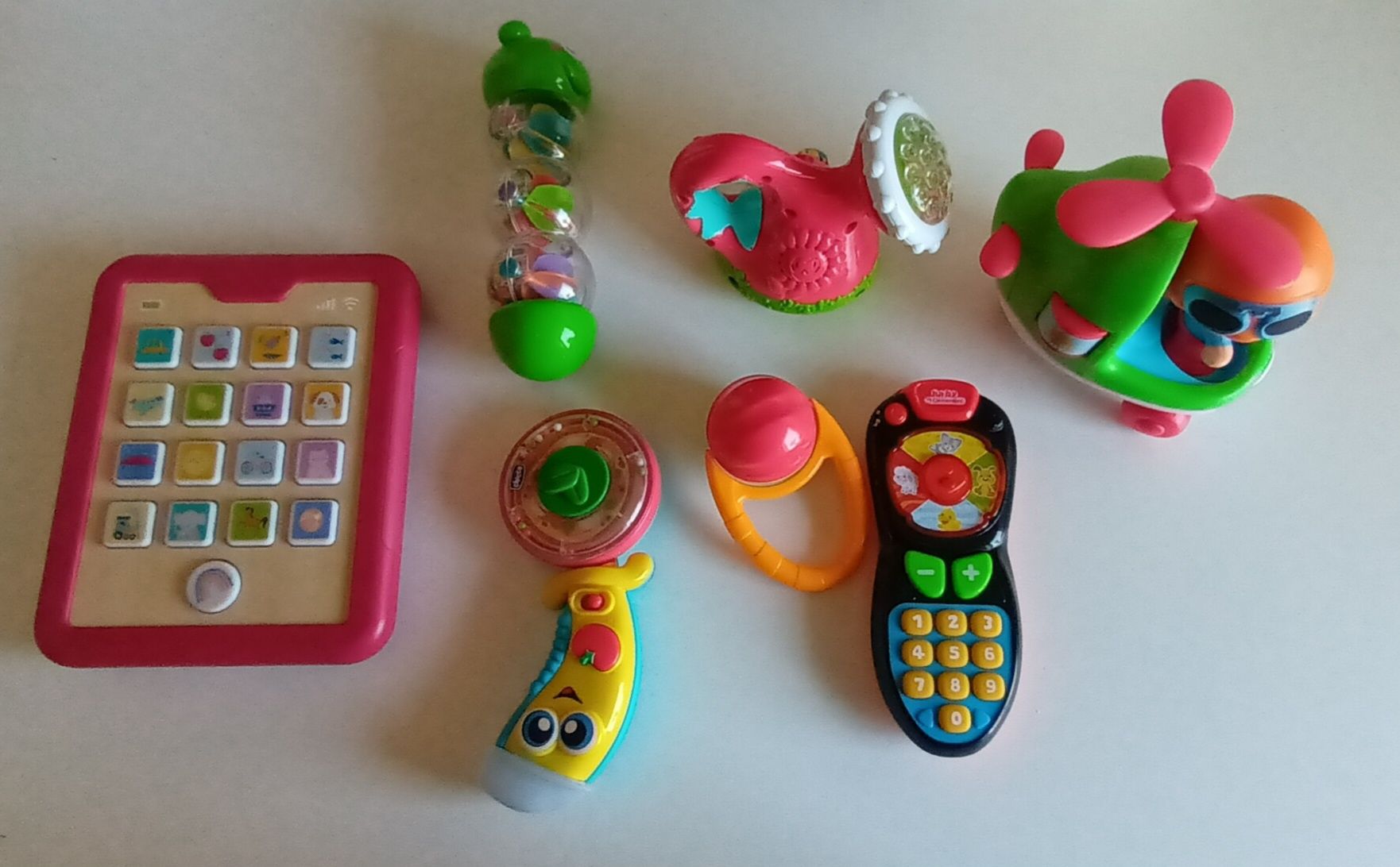 Lote de brinquedos bebé