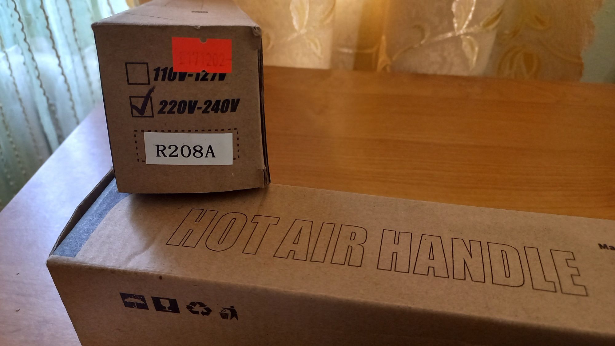 Запасний фен для паяльної станції Yihua 8786D інших виробників R208A