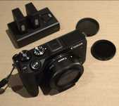 Canon M6 mark II zestaw z EF-M 22 mm f 2.0, aku, filtry, extra