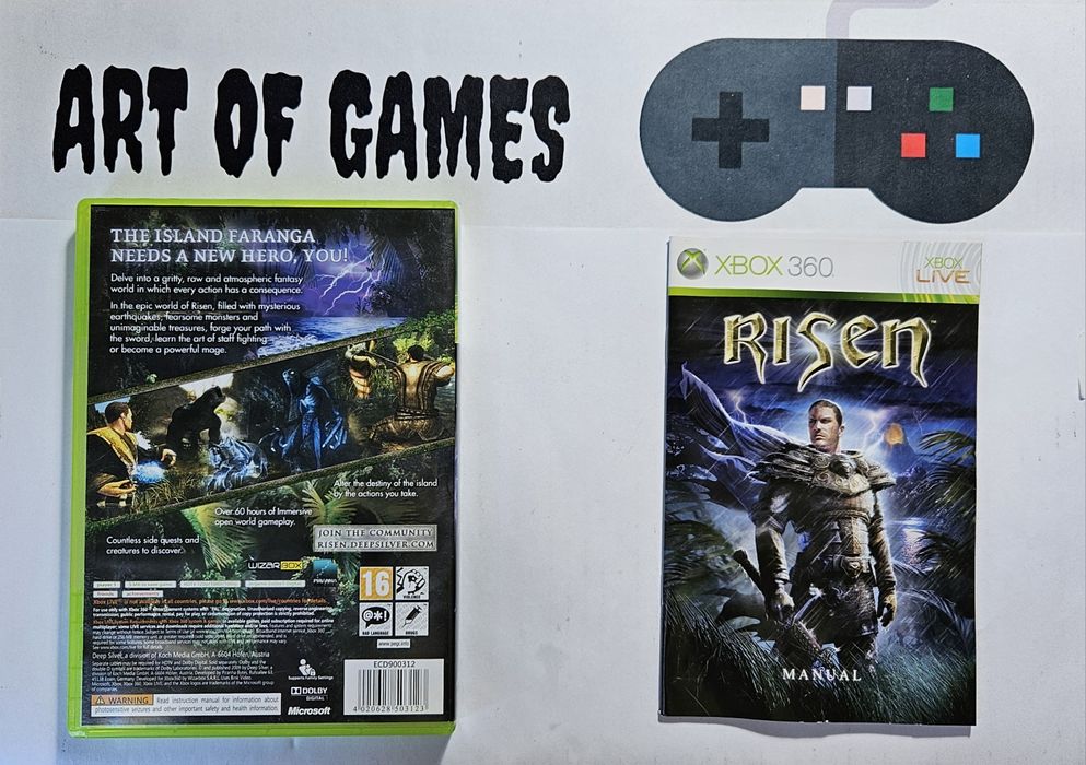 Risen Xbox 360 Xbox One Xbox Series X Komplet 3xA BDB