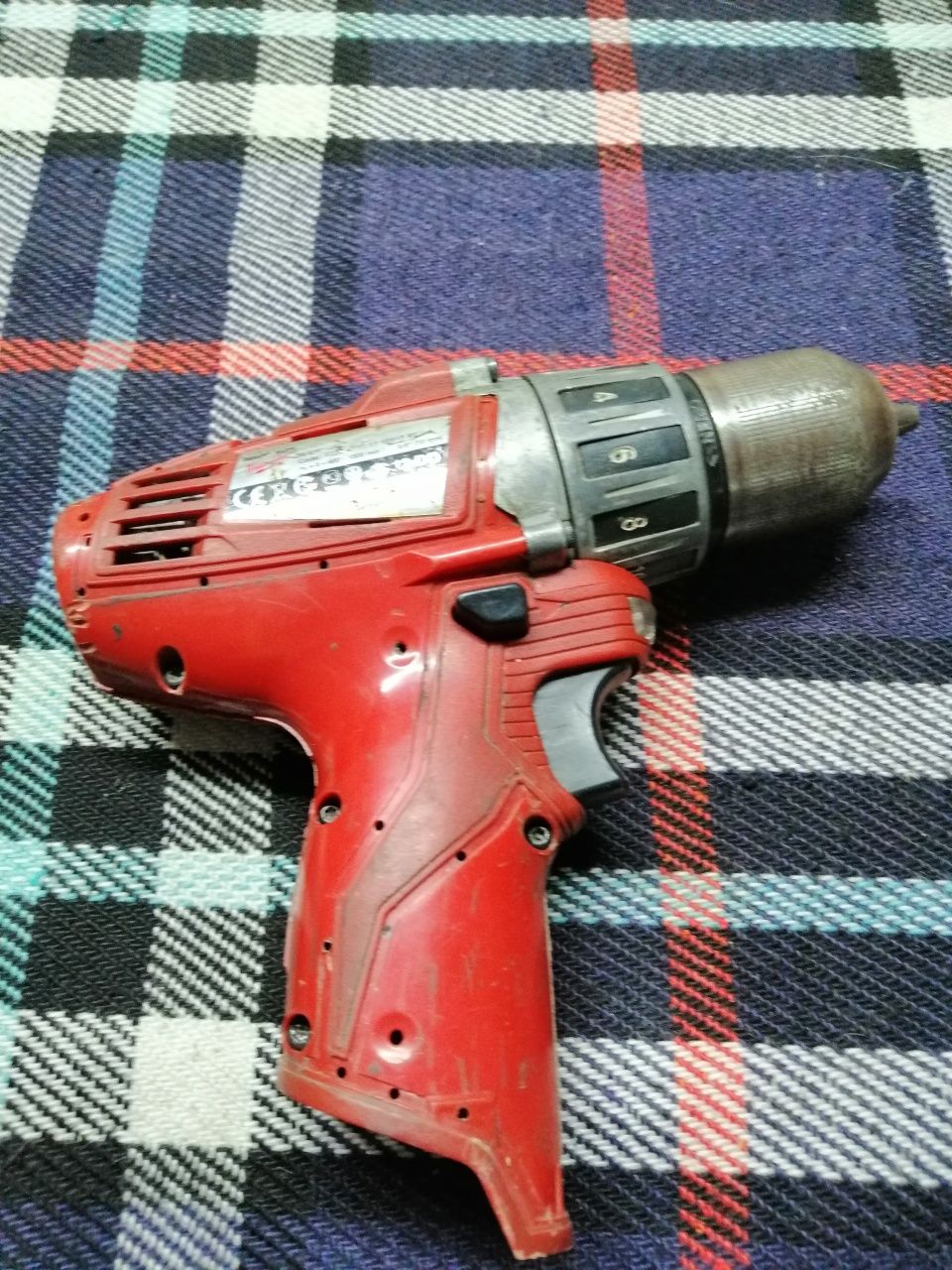 Máquina milwaukee para reparar 2a velocidade falha