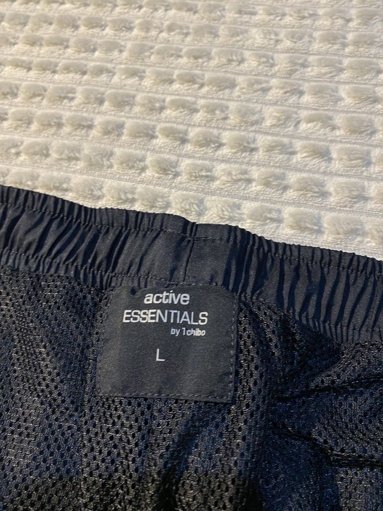 Мужские черные спортивные штаны на утяжках Nike Essentials | L размер