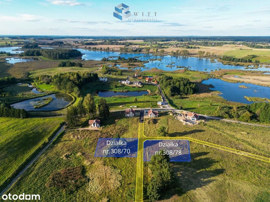 Działki w malowniczym miejscu - Unieszewo