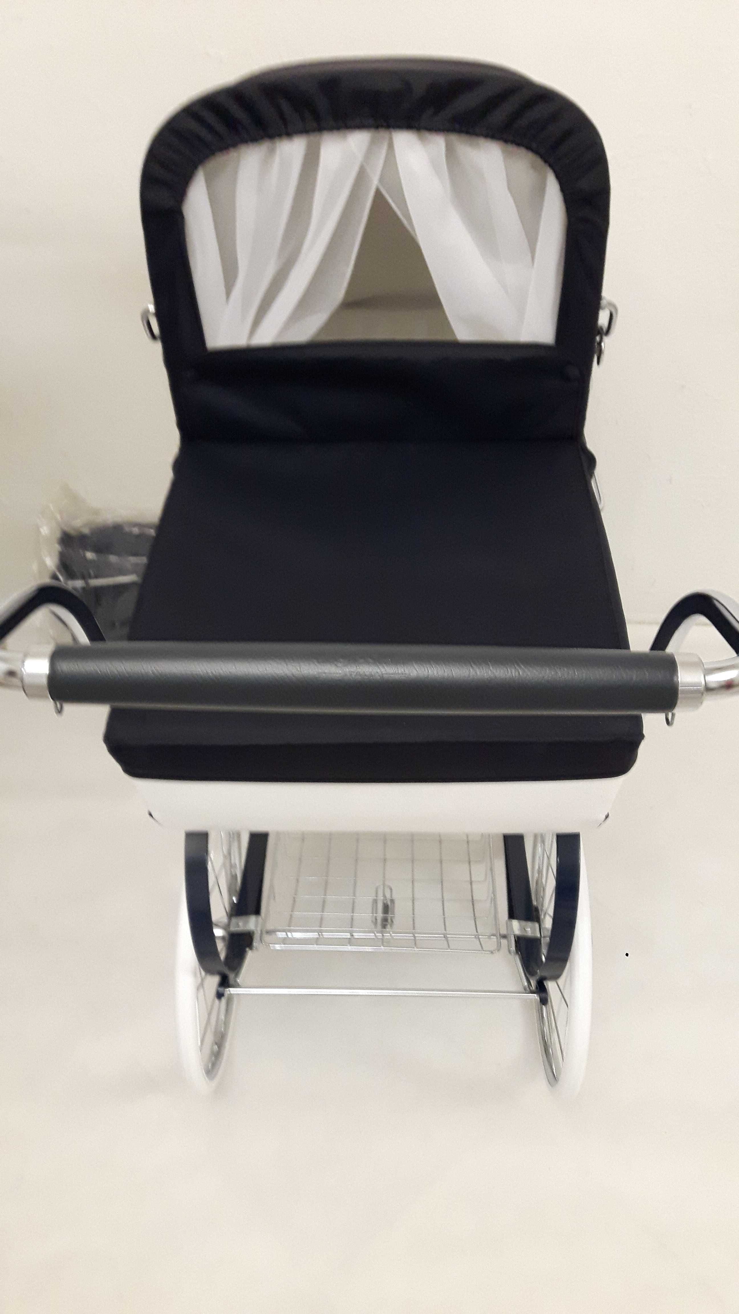 Nowy wózek z torbą Inglesina Classica Jacqard BIANCO BLUE Retro.OKAZJA