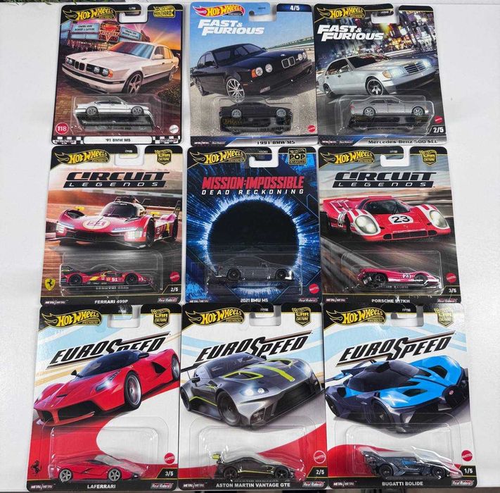 Машинка Premium Hot Wheels Ferrari 499P Circuit Хот вілс преміум Форд