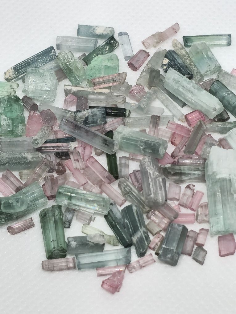 Turmalinas Naturais Mistas 20g, pedras preciosas
