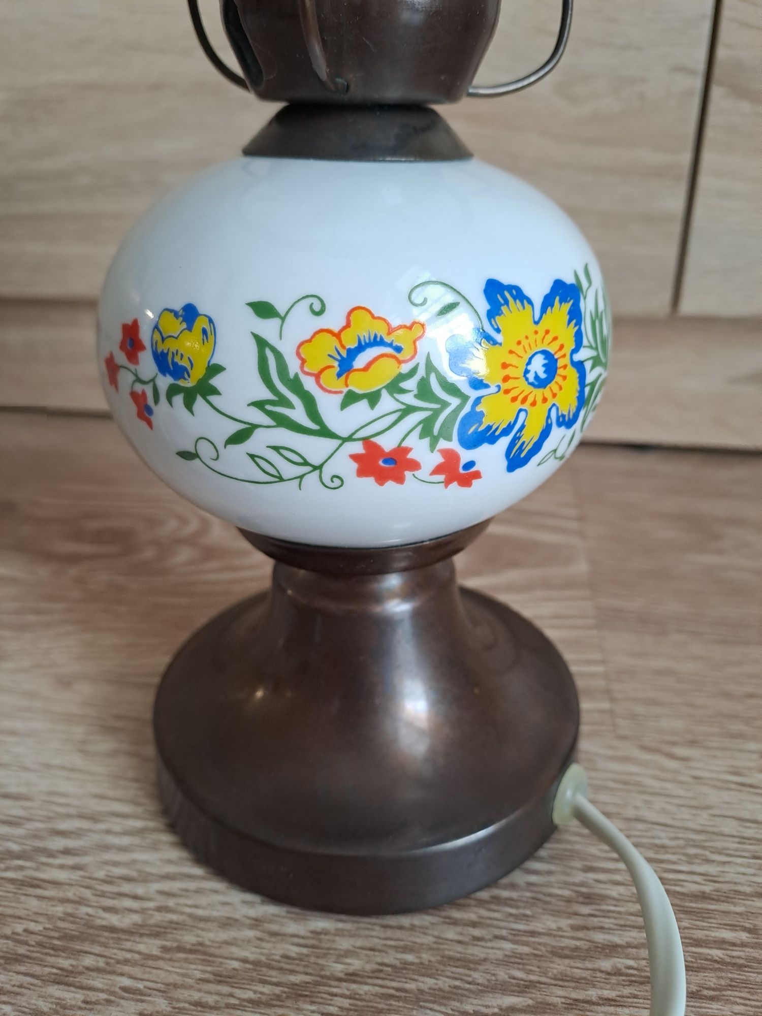 Lampka nocna PRL antyk 40 lat