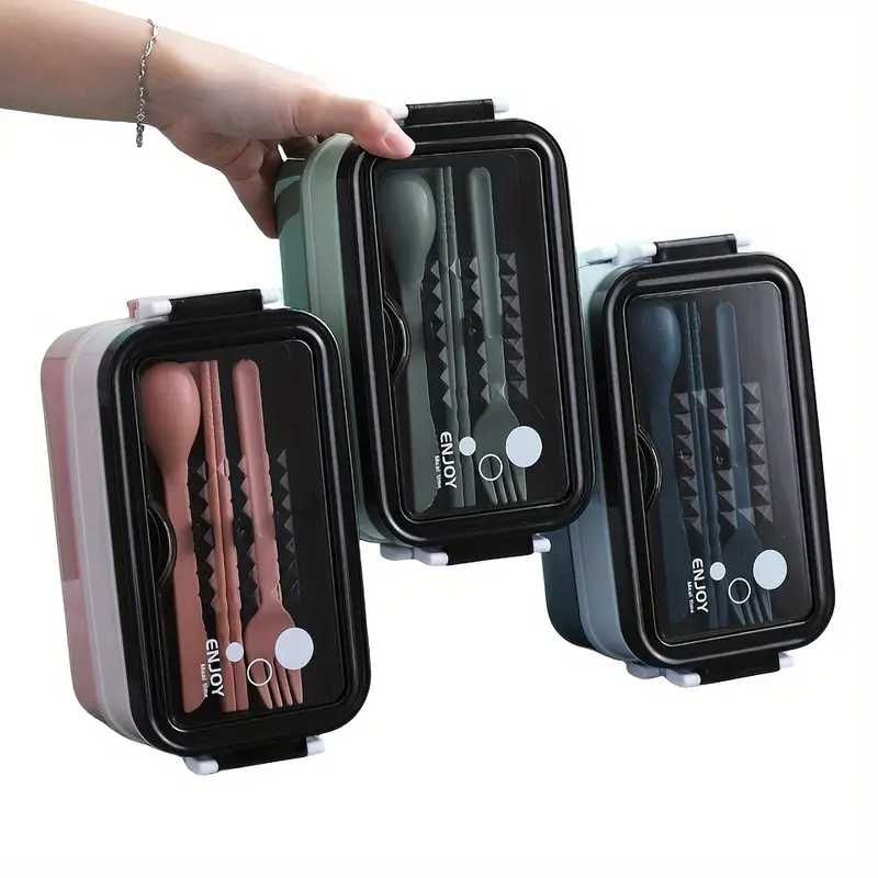 Pojemnik Lunch Box  ze sztućcami