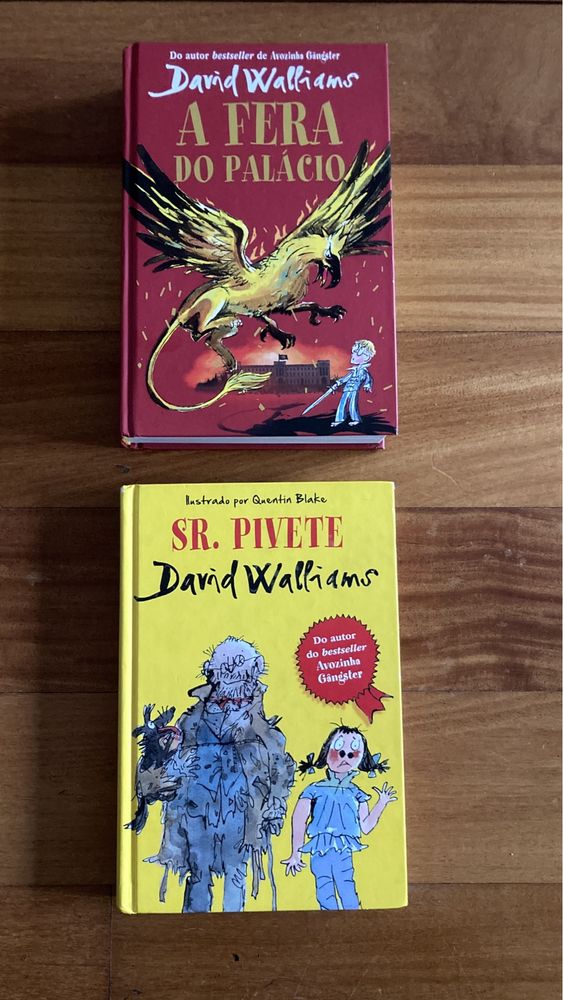 Coleção de Livros de DAVID WALLIAMS (vários títulos/infanto-juvenil) desde 10€