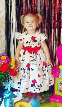 Платье для маленькой принцессы на 2 года
