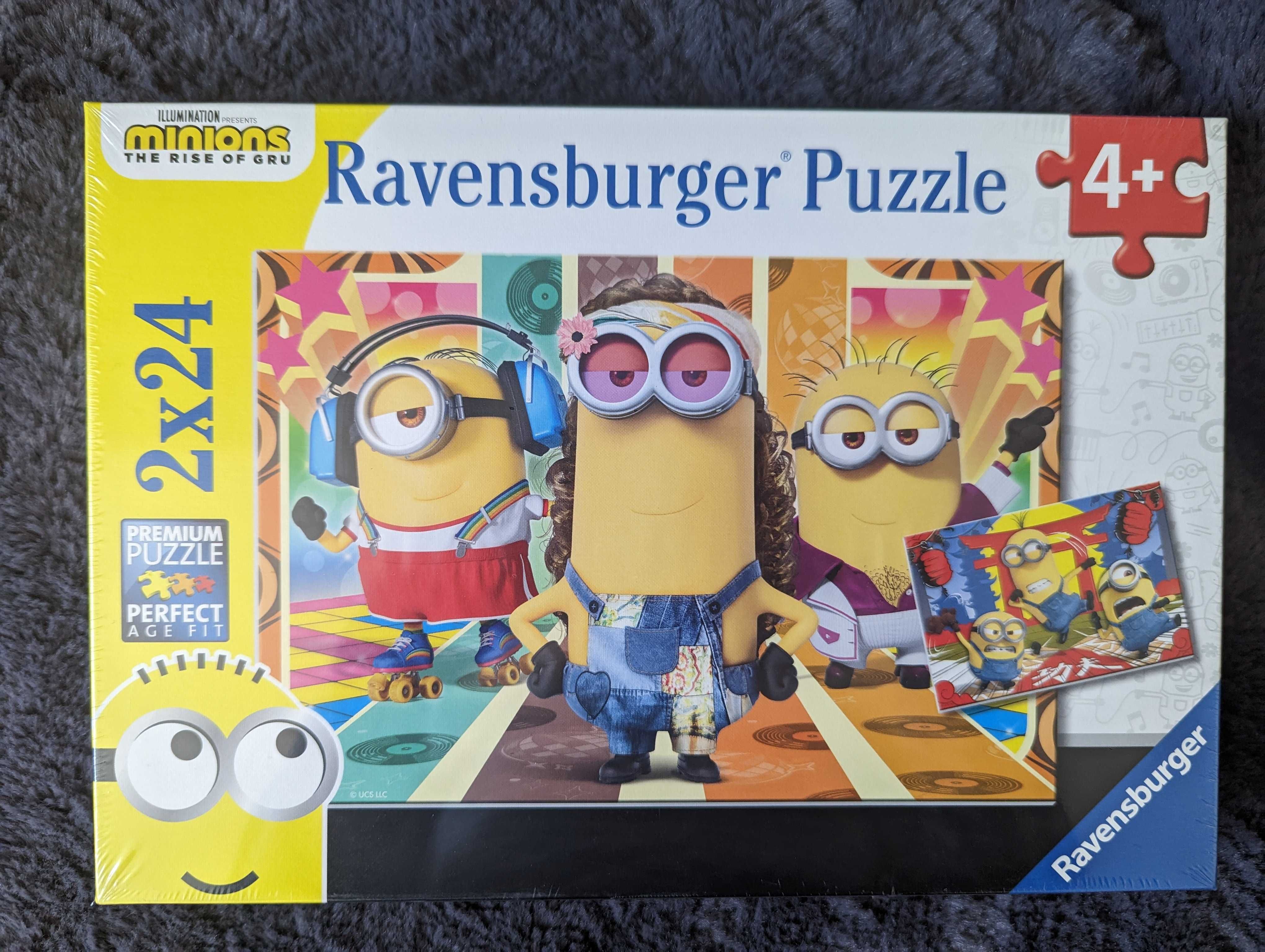 NOWE puzzle Ravensburger Minions 2x24