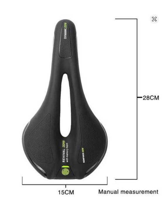 Седло велосипедное узкое, эргономичное сиденье вело