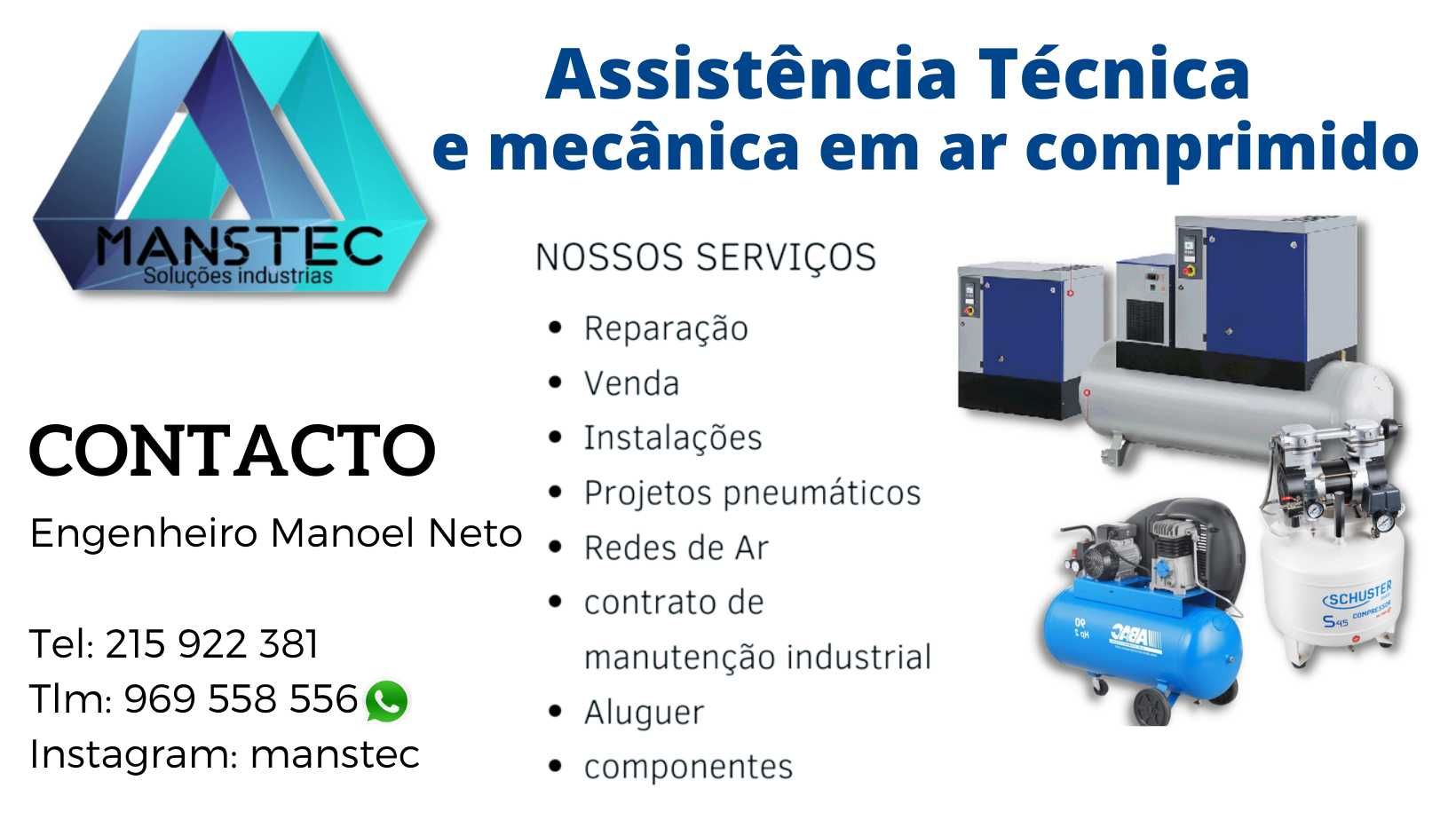 Reparação de compressores de ar