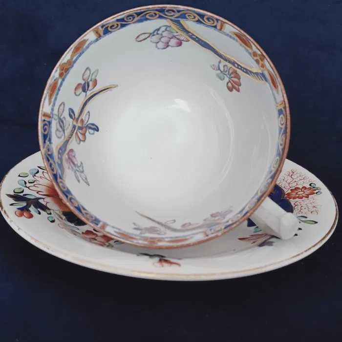 WIELKA**filiżanka MUZEALNA Whitefriargate porcelana SPODE 1875_