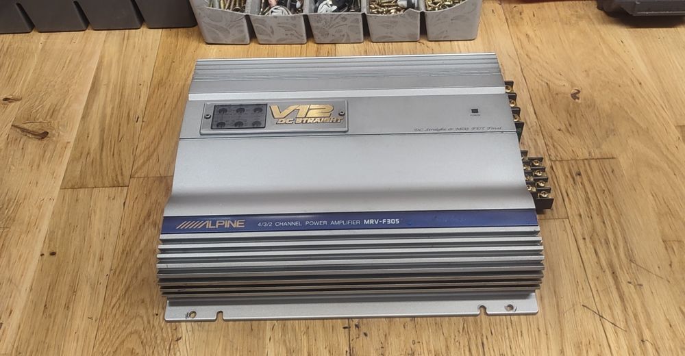 Wzmacniacz Alpine MRV-F305 Japan 4/3/2 kanały hi end oldschool