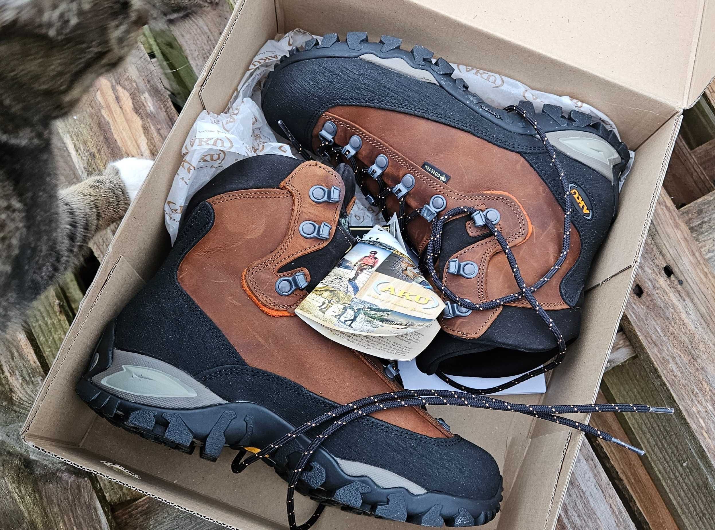 Damskie buty trekkingowe AKU Zenith II GTX Gore Tex 36 Brown 636.1