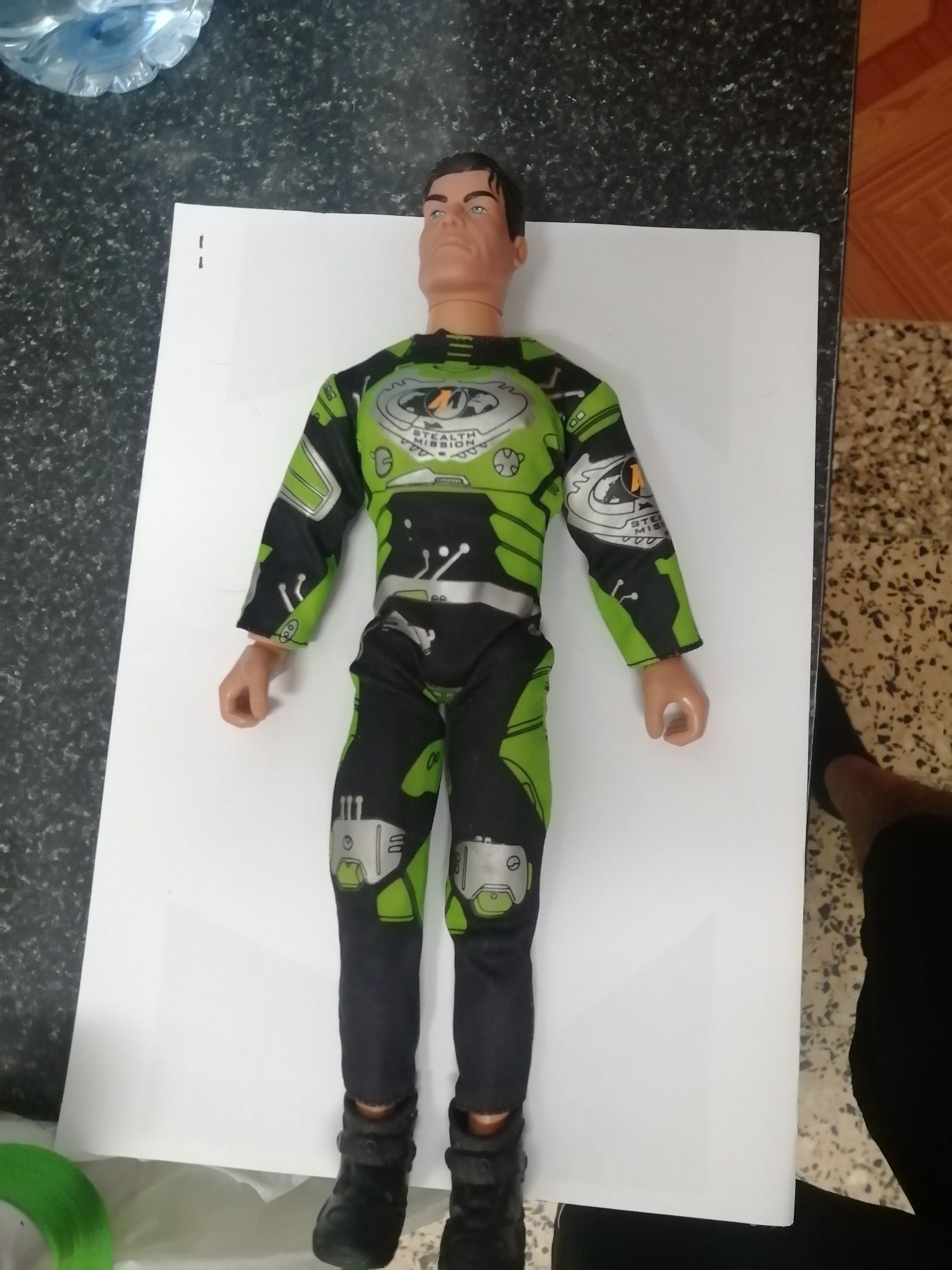 Boneco hasbro 1996 Stealth Mission