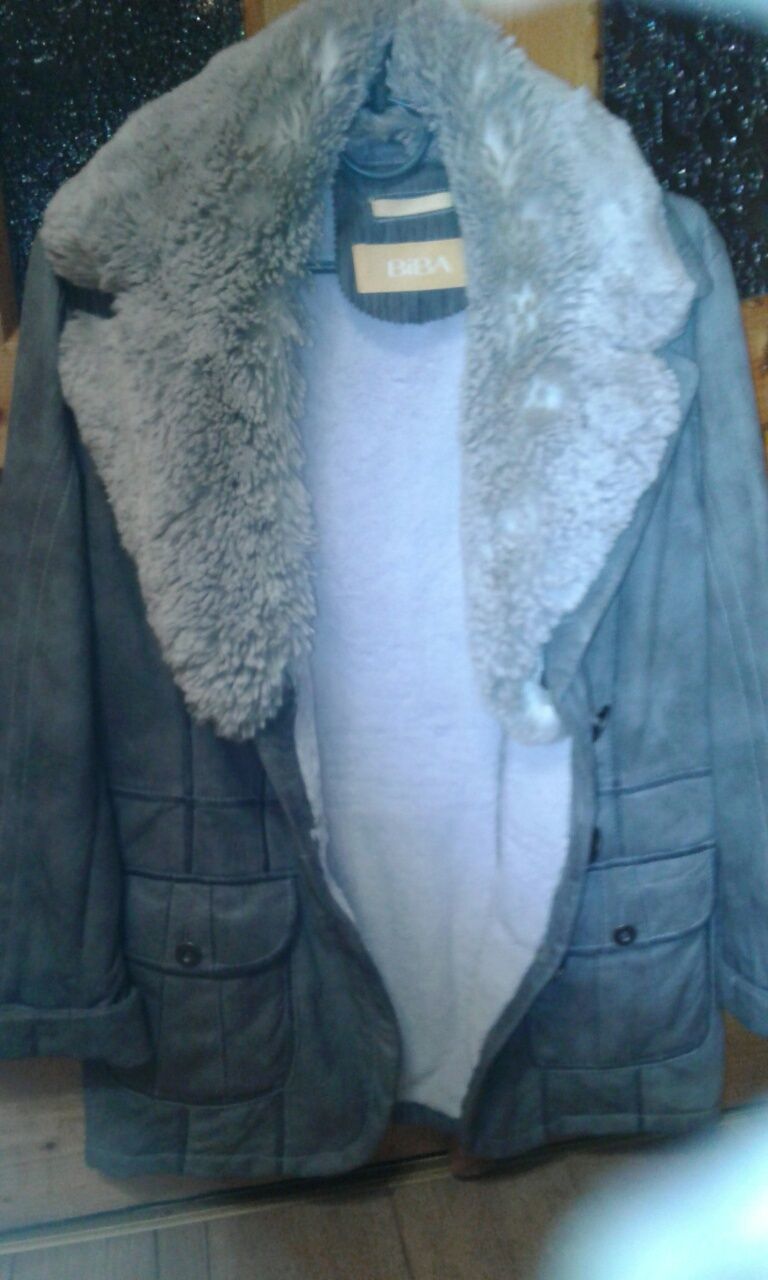 Женская куртка - пиджак , шубка, дубленка (экокожа)