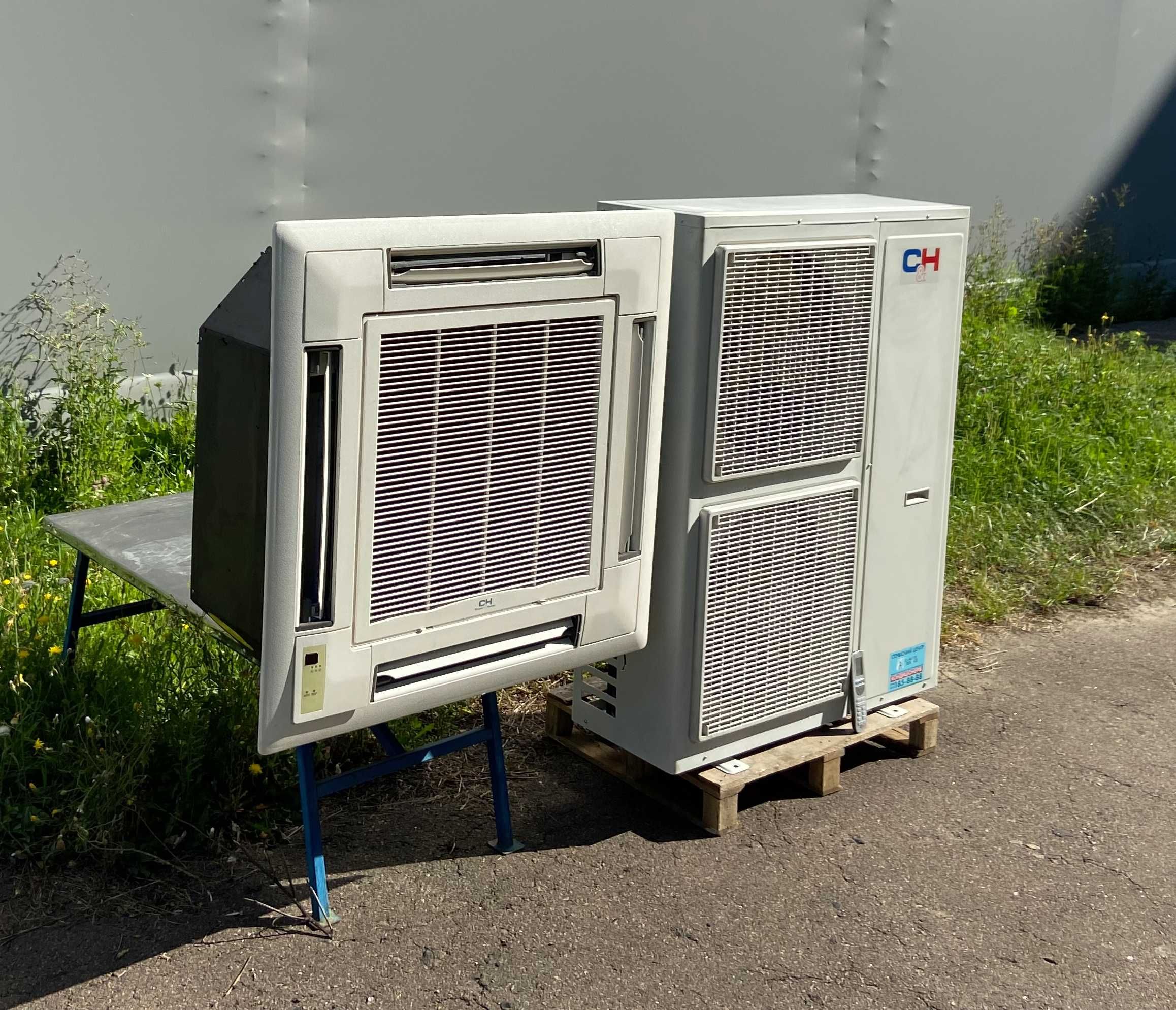 Кондиционер кассетный мощный Cooper&Hunter 48 до 160 м2 монтаж