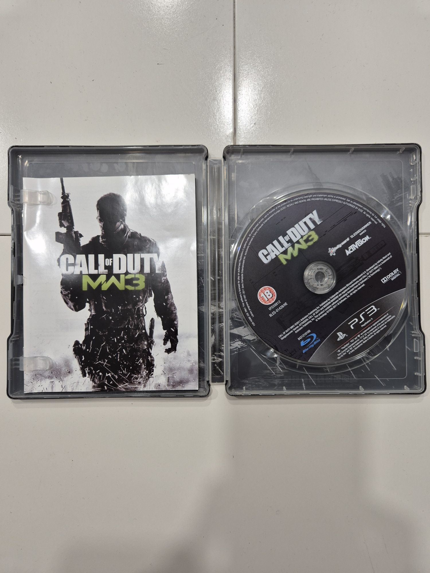 Call of Duty MW3 Modern Warfare 3 Steelbook PS3