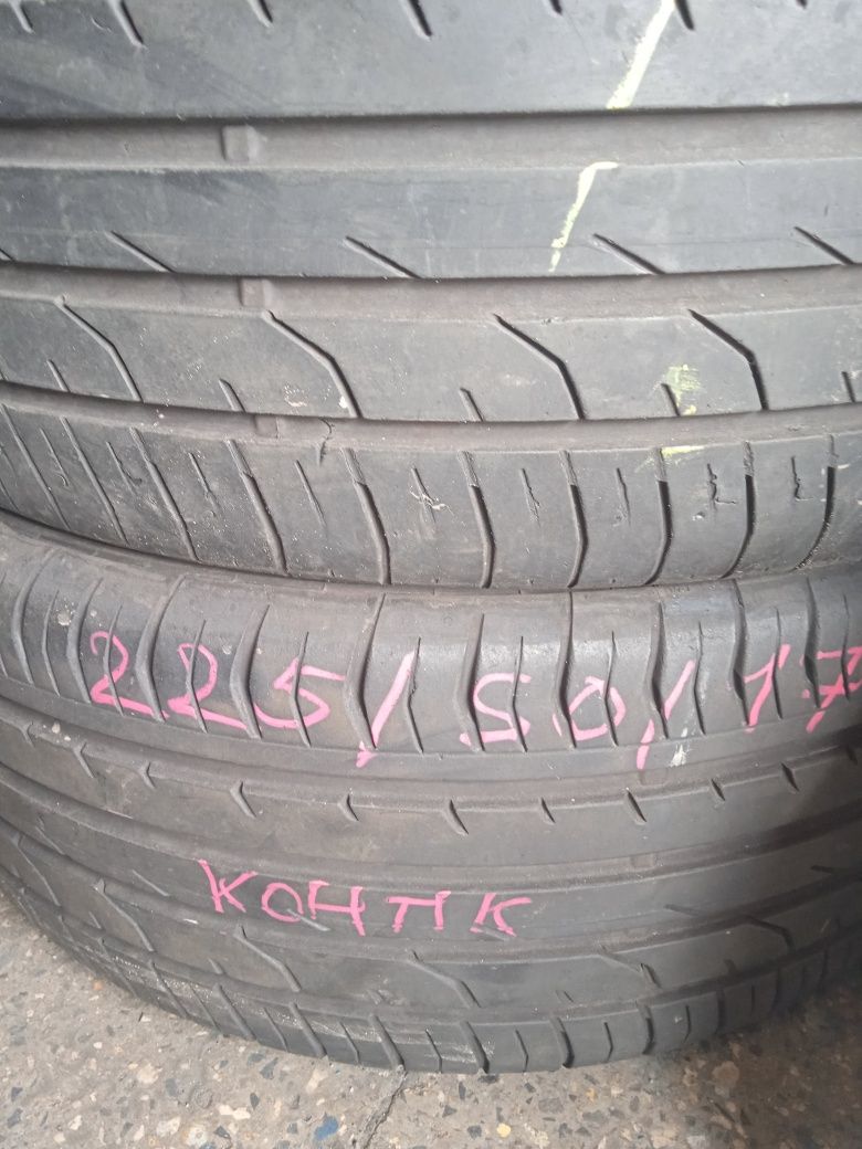 Продам летние шины 225/50r17