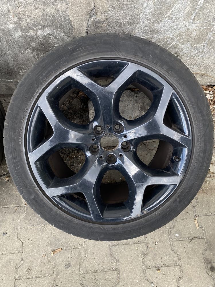 Oryginalne czarne felgi BMW 20” - X5 E70 / X6 E71 - M-pakiet | OEM