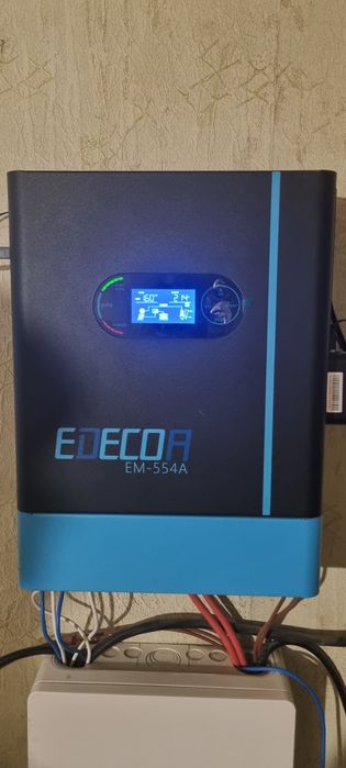 гибридный инвертор EDECOA EM-554A (5500 Вт) + модуль ED-BM