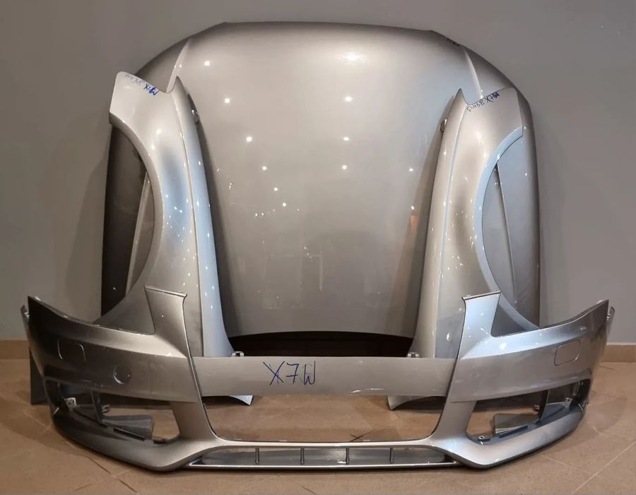 AUDI A4 B8 LIFT MASKA / POKRYWA SILNIKA W KOLOR: LX7W