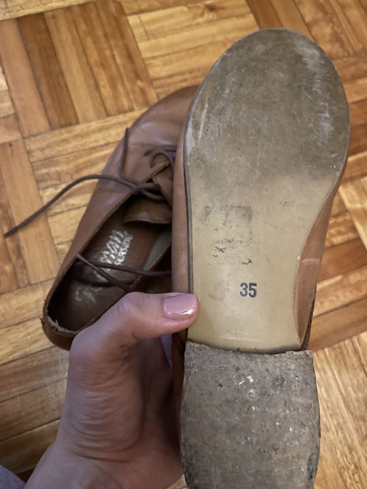 Sapatos de pele Seaside