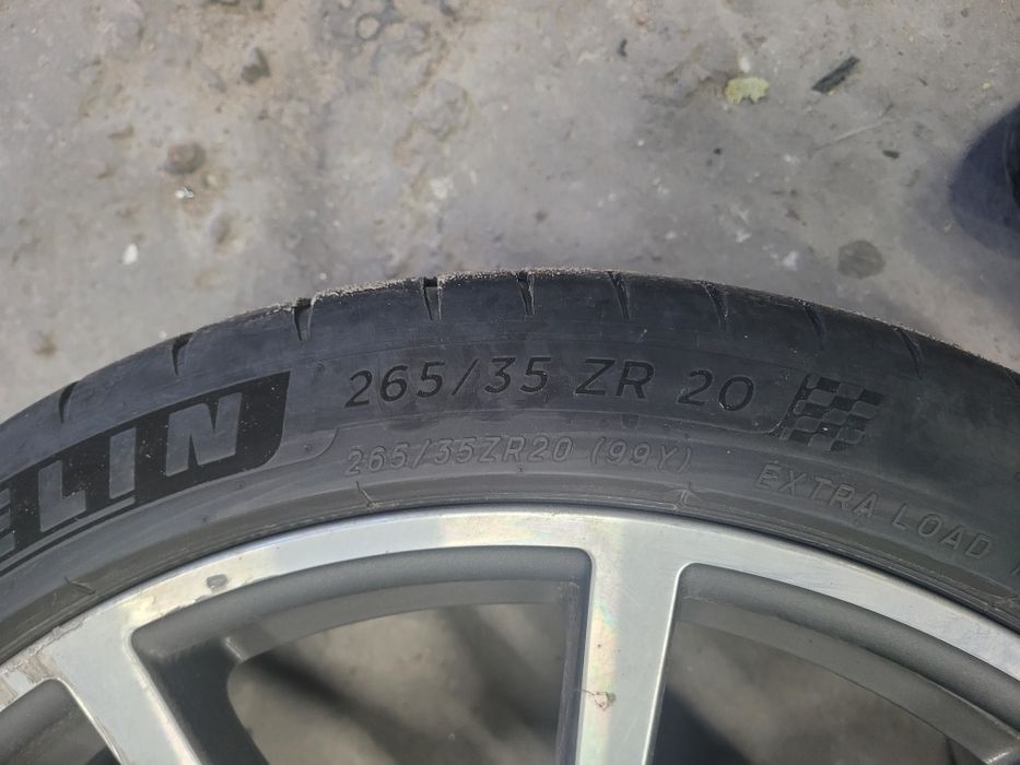 Диски Porsche Cayman S R20 5x130 Michelin Pilot Sport 4s