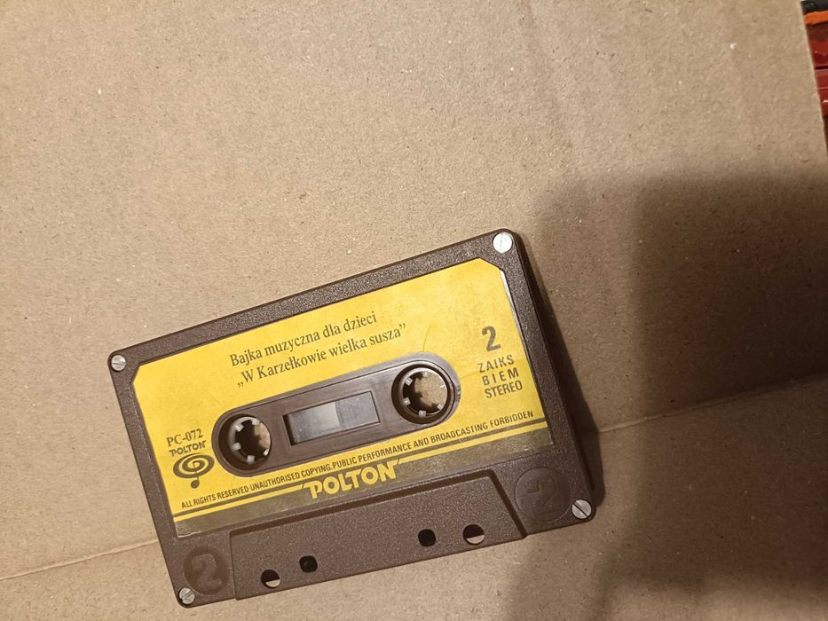 Kaseta magnetofonowa POLTON W karzełkowie wielka susza