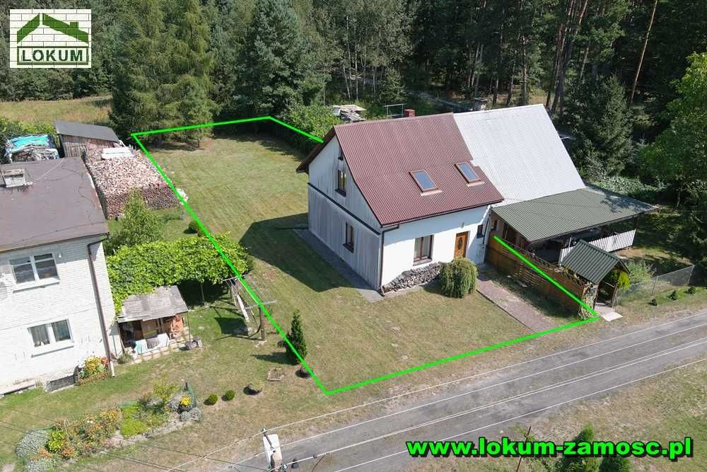 Dom w otulinie lasu i jeziora. Tarnawatka