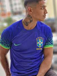 Camisa do Brasil Azul, Amarela, Preta