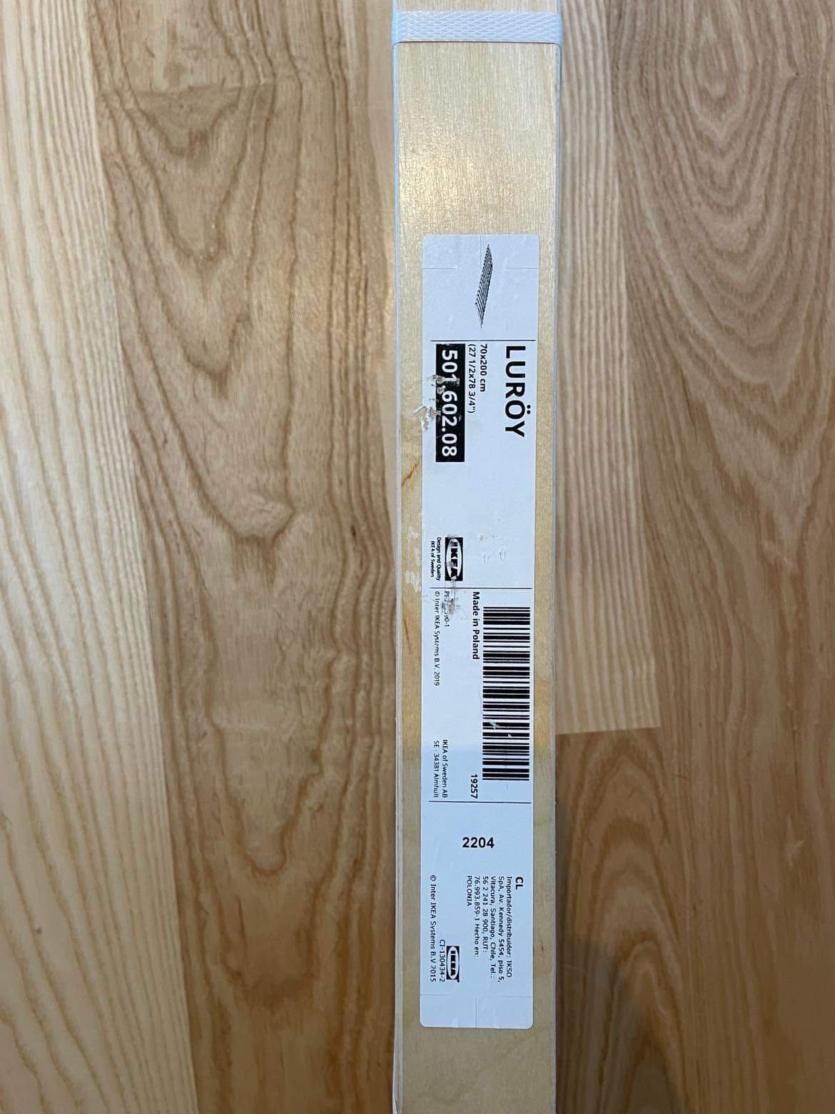 Stelaż Luroy Ikea pod materac 70x200cm dno łóżka