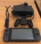 Nintendo Switch V2 (32 GB - Cinzento) como nova + acessórios