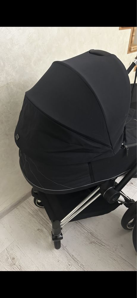 Люлька cybex priam deep black 3.0