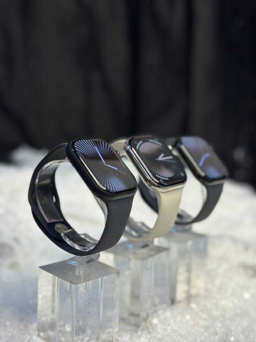 Smart Watch Series 10 Hello Plum H15 pro 46mm Amoled Годинник чорний
