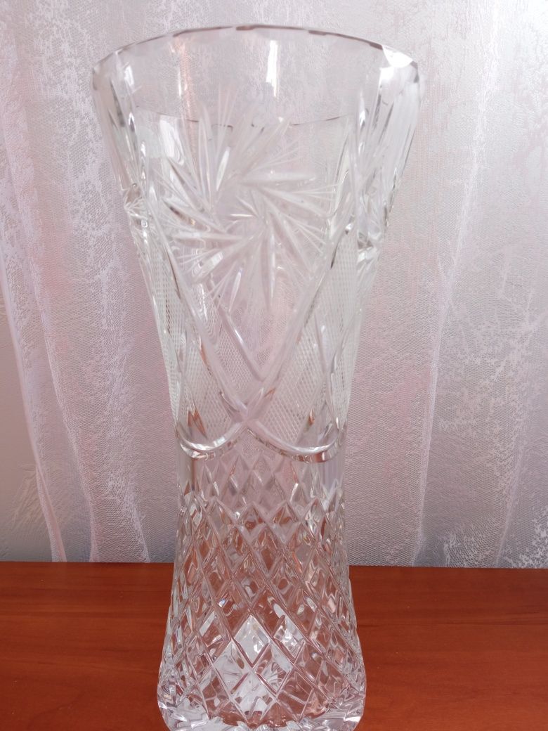 Кришталева ваза H26,5 см