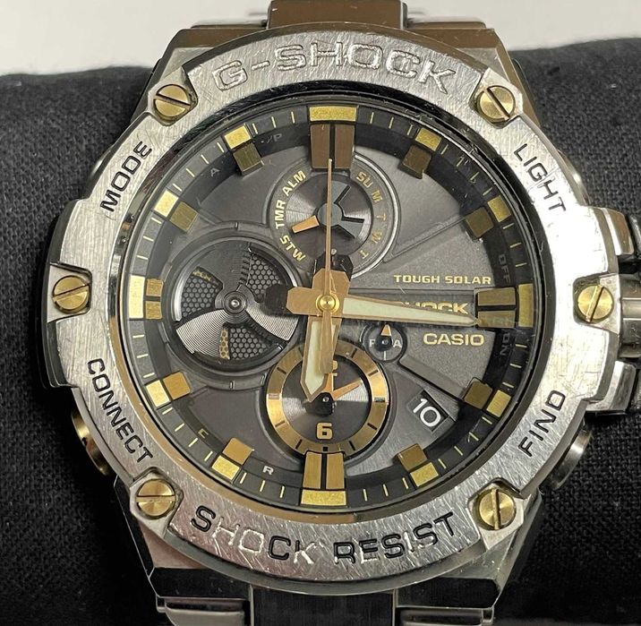 Zegarek Casio G-SHOCK GST-B100D G-Steel Solar Bluetooth