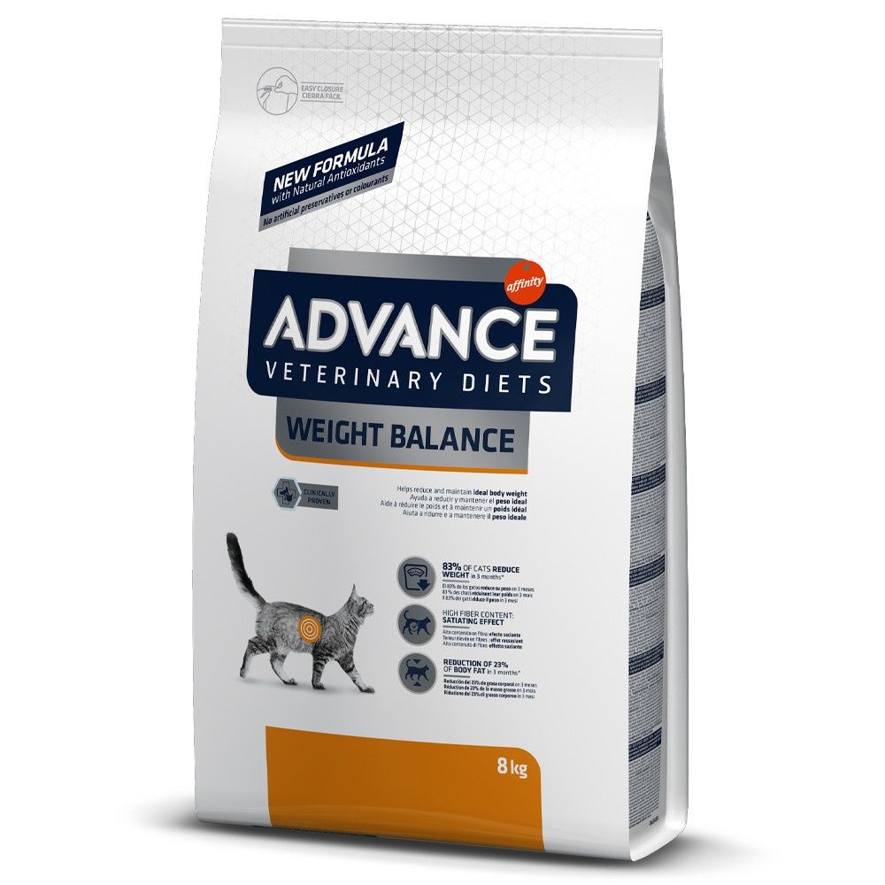 Saco de ração Advance veterinary Weight Balance (obesidade diabetes)