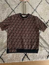 Sweterek top Fendi