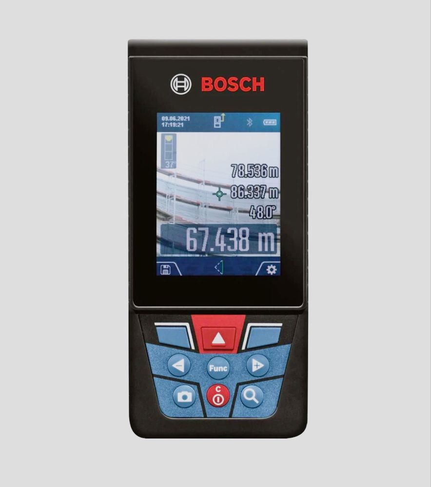 Лазерна рулетка далекомір Bosch GLM400 C Professional BLAZE 120m