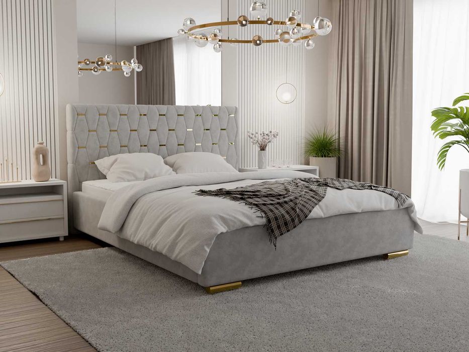 Łóżko tapicerowane AVANTI  120x200, 140x200, 160x200, 180x200, 200x200