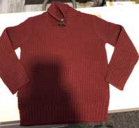 Bordowy sweter Terranova rozmiar 116-122